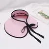 Szerokie brzegowe czapki koreańskie letnia słomka kapelusz damski ochrona UV Miękkie lekkie ciało odporne na słoneczne powietrze top hatwide profi