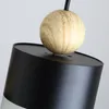 ペンダントランプ円筒形のシンプルなロフト装飾LEDライトパーラーベッドルームノルディックランプダイニングルームハングランプバーカフェショップランペンダント