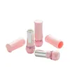 Lege verpakkingsfles 12,1 mm kaliber roze kleur vlinder decoratie lippenstift buis diy cosmetische navulbare draagbare verpakkingscontainer