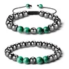 Beaded Strands Magnetic Hematite Beads Armband Protection Therapy Lars22
