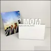 Mdf Sublimation Blank Po Frame Diy Wooden Lettering Board Sublimating White Family Home Album Heat Transfer Items By Air Drop Delivery 2021