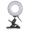 Protable Selfie Ring Light for Laptop Computer Desktop Youtube Ring Lamp Video 3 Color Modes LED Lighting With Holder Clip#g3