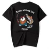 T-shirts T-shirts 2022 Originele Chinese stijl schattige panda borduurwerk ademend katoen korte mouw T-shirt Grote jeugd