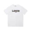 2022 Lanvin Lanvins T -shirt Mens Women Designers T Shirts Hip Hop Fashion Bird Printing Short Sleeve Hoge kwaliteit Man T -shirt Polo Chothes Tees T6or#
