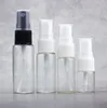 5 ml 10 ml 15 ml 20 ml di bottiglie spray trasparenti trasparenti Nero Spruzzatore bianco profumi contenitori estetici LX1092