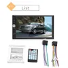 2Din Mp5 Player Mirrorlink USB AUX Bluetooth Hände Auto DVD Player 7 Zoll Full Touch Screen Video out Rückansicht Kamera236b