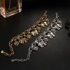 Catena a maglie ME Vintage Bohemian Gold Color Elephant Heart Charms Bracciali per le donne Regalo di moda Pulseira Feminina JewelryLink Lars22