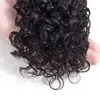 Fasci di capelli brasiliani 8A allineati alla cuticola 100 g fasci di capelli umani ricci crespi 100% non trattati senza estensioni di trama colore nero naturale biondo 14-26 pollici