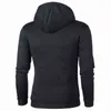 Bolubao Mannen Herfst Winter Nieuwe Hoodies Effen Kleur Mode Toevallige Hoody Kleuraanpassing Trekkoord Ontwerp Hoodies Mannen L220801