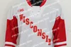 NCAA WISCONSIN BADGERS JERSEY Cole Caufield Robbie Beydoun Linus Weissbach Dylan Holloway ty Pelton-byce Roman Ahcan Cameron Rowe Ty