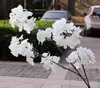 Azione! Ghirlanda di fiori finti di fiori di ciliegio artificiali Bianco Rosa Rosso Viola Disponibile 1 M/pz per decorazioni fai da te per matrimoni