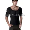 Intimo elasticizzato e contenitivo da uomo Pettorali Gilet muscolare Uomo Imbottito Shaper Maschile Bodybuilding T Shirt Tummy Underwear Beer Belly Canotte