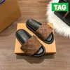 2023 Mens Designer Pool Pillow Comfort Embossed Mules sandal Slippers women shoes triple black ivory pink copper beige Cargo deep blue luxury