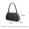 Sacs de soirée Brillant plein strass pochette femmes diamant sac de soirée pour mariage Banquet dîner femme dame main sac à main sac à main X873h 220318