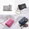 7A borsa da donna di alta qualità borsa in pelle di pecora moda catena d'oro portafoglio a portafoglio croce borsa di design portafoglio in vita di lusso