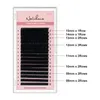 NATUHANA Mink Lashes Mix 8 15 mm 16 lignes Main coréenne Pbt Extension de cils Naturel Doux Faux Lash Fournitures Maquillage 220524