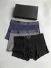 Herren-Unterwäsche, Boxer-Unterhose, Baumwoll-Unterhose, luxuriös, klassisch, lässig, bequem, atmungsaktiv, hochwertig, 3-teiliges Set mit Box, M-3XL