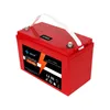 LifePo4 Battery 12V100AH ​​Inbyggd BMS-skärm kan lägga till Bluetooth-laddare för, golfvagn, gaffeltruck, inverterare, batterilör, motorcykel, skoter