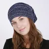 ビーニー2022女性のための冬の帽子を編むクールな帽子の女の子秋の女性ビーニーキャップユニセックスファッションウォームボンネットカジュアルキャップ