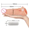 Sex toy toys masager Toy Massager Vibrator Penis Cock Men 's Crystal Large Size Set Wolf Tooth Ring Long and Thick with Vibration -shaped MAT1 KI7S
