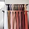 Bom costura para mulheres lenços hijabs xale de xale longo lamacos de alta qualidade premium chiffon hijab lengo malaio