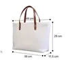 昇華収納袋の熱転写ホワイトバッグとハンドル昇華袋の熱印刷カスタマイズされたハンドバッグが海CCE13555