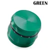 The latest 60x46mm Smoke grinder four -layer zinc alloy drum -type smoke grinding heater many styles support custom LOGO