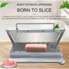 Handdrukken Bananen Vegetable Sausage Lunch Vlees Slicer Machine Cut Konjac Tofu Tool