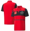F1 racing polo suit new team short-sleeved T-shirt with the same custom