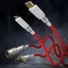 Тип C USB -кабельный кабель механическая клавиатура спираль 1,7 млн. Индивидуальные игры с авиационным кабелем кабеля кабеля кабеля кабеля кабеля кабеля