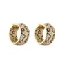 Hoop & Huggie CZ Crystal Snakeskin Earrings Fashion Women Small Jewelry Wholesale VE477Hoop Kirs22