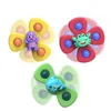 Baby Toys 0 12 månader Cartoon Insects Sug Cup Spinner Toy Educational Baby Games Rattles Children Toys for Babies 220531