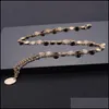 Pendentif Colliers Pendentifs Bijoux Mode Gold Coin Layered pour Femmes Charm Collier Collier 2893 Q2 Drop Livraison 2021 Uqlyi