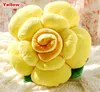 Soft Stuffed Toys Simulation Rose Flower Pillow Cushion Stuffed Plush Toy Three-dimensional Petal Fashion Sofa Cushion Gift Toys