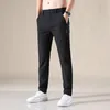 Calça masculina de verão moda de calça fina de calça esportiva corredas calças de ginástica rápida seco de ginástica atlética fitness machos machos machos