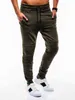 Streetwear da uomo Gambe piegate Pantaloni casual Fitness Pantaloni da jogging attillati Sport Pantaloni tattici militari a righe Moda militare G220507