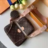 Klassische Ketten Umhängetaschen Mode Einzelhandel Leder Lady Clutch Umhängetaschen Handtaschen Frauen Tragbare Klappe Designer Geldbörsen Louiseities Handtasche Viutonities