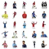 50Pcs World Soccer Star Stickers Football Star Figures Graffiti Kids Toy Skateboard Car Motorcycle Bicycle Sticker