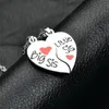 Collane con ciondolo PCS/Set Sisters Big Little Sister Borken Heart Collana Friends Forever Bff For Girls WomenPendant