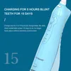 USB rechargeable oral irrigator, 3 modes, portable dental floss, water spray, 300ml, detergent + 4je 220511