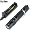 Sofirn SP31 V20 مصباح يدوي LED 1200LM 18650 Xplhi LED Torch Torch Light مصباح تكتيكي عالية الطاقة 53005700K Lanterna 220601