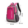 Backpack Teenage High School Saco para Girs Boys Women Nylon College Style Student Bookbags Men de grande capacidade 220628