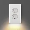 Plug Cover LED Night Light Pir Motion Sensor Safety Lights Angel Wall Outlet Hallway