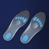 Silicone Gel Insole Shoe Inserts Full Length Shoes Pad Metatarsal Pad Foot Care Bone Spurs Achille Plantar Fasciitis Pad 210402