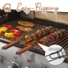 Mini BBQ Tools Draagbare Outdoor Koken Barbecue Manden Grill Net Handheld Metalen Mand Clip Racka BBA13437