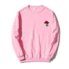 Sweats à capuche pour hommes Sweatshirts Hommes Hip Hop Casual Bref Mode Homme Streetwear Harajuku Automne Hiver Drôle Rose Sweat À Capuche Imprimé VêtementsHommes