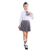 Giyim Setleri Sonbahar Anaokulu Tekdüzen Birincil Ortaokul Korosu Performans Kostümleri İngiltere Tarzı Çocuk Üniformaları