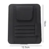 Auto -organisator Duurzame lederen zon Vizier Storte bril Bill Wallet Holder Ticket Clip Auto Interior AccessoryCar