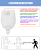 Smart PIR Motion Sensor Toilet Seat Light Waterproof Night Lights For Toilet Bowl Backlight WC Lighting LED Luminaria Lamp