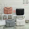 Design luxury fashion bags accessories Three dimensional fold zipper concealed magnetic buckle soft handle small square single